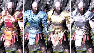 God of War - All Maxed Armor Sets