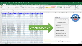Dynamic Excel Pop-up UserForm using VBA Intersect