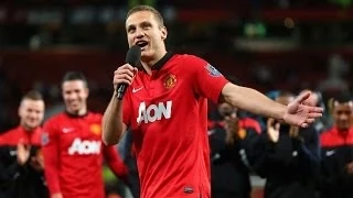 Nemanja Vidic bids farewell to Manchester United fans