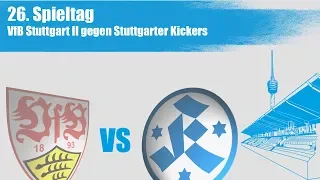 26.Spieltag, VfB Stuttgart II vs Stuttgarter Kickers-Spielbericht+Interview
