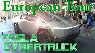 Tesla CYBERTRUCK | The Most Controversial Car in the World? European Tour Mall of Berlin