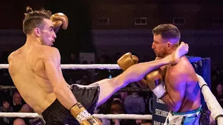 Antony Thomas vs Andy Turland K1 English title fight