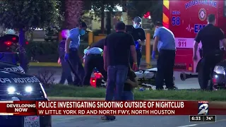 Police investigating shooting outside of nightclub in north Houston