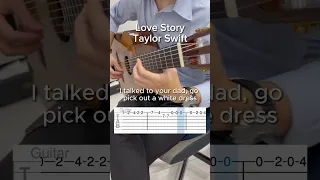Part 2 - Love Story by Taylor Swift #guitartutorial #guitarcover #beginner #guitartabs
