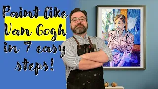 Paint like Van Gogh in 7 easy steps!