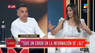 💣 El "error" de Estefi Berardi y el enojo de Lali