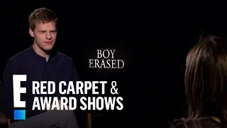 Lucas Hedges Talks Difficult "Boy Erased" Scene With Joe Alwyn | E! Red Carpet & Award Shows