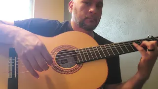 Beginner Flamenco Guitar Technique  - Golpe