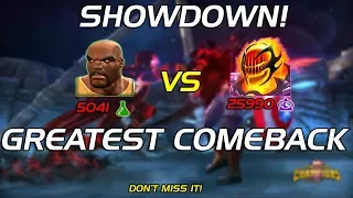 5-star Luke Cage VS 26k Dormammu AQ BOSS Takedown | Marvel: Contest Of Champions