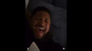 Usher sings CLIMAX Acappella  (HE STILL GOT IT !) 🔥🔥