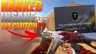 Standoff 2 First Competitive Ranked Gameplay 24+ Kills Insane 1v4 Clutch‼️