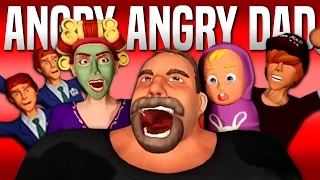 RAGE AGAINST THE FAMILY - Angry Angry Dad Gameplay