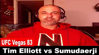 UFC Vegas 83: Tim Elliott vs Sumudaerji PREDICTION