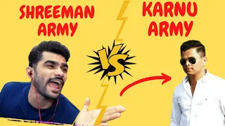 SHREEMAN ARMY VS KARNU ARMY | PUB G MOBILE | FUNNY HIGHLIGHTE | #shreemanlegend #pubgmobile