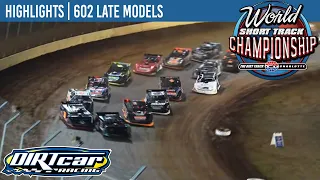 World Short Track Championship 602 Late Models Dirt Track at Charlotte October 29, 2022 | HIGHLIGHTS