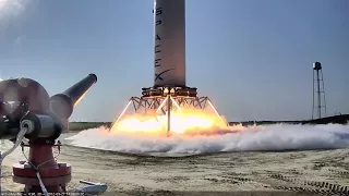 Возвращение и посадка первой ступени Falcon 9!!!