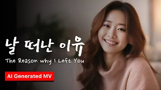 날 떠난 이유 (The Reason Why I Left You) - 왁스 ( Wax ) - AI Generated KPOP Music Video