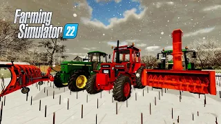 HOW TO MAKE SNOW in Farming Simulator 2022 | Winter Wonderland