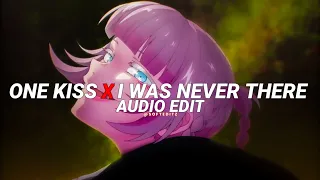 one kiss x i was never there - dua lipa & the weeknd [edit audio]