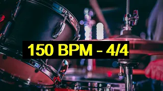 150 BPM - 4/4 Time Signature Drum Loop ( This one is perfect for METRONOME. 30 MINUTES LOOP! )