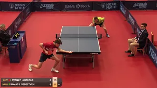 Levenko Andreas vs Kovacs Sebestyen (Slovenia Open 2018)