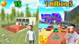 Me Become 1$ To 1 Billion $ In Indian Bikes Driving 3D Poor To Rich Story Video😱 #1