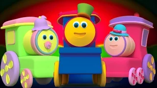 Боб Поезда Палец Семья | детский стишок | Babies Music | Kids Rhymes | Bob Train Finger Family