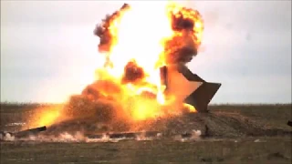 Slow Motion Artillery Shell Impacts