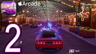 Horizon Chase 2 Apple Arcade Walkthrough - Part 2 - World Tour: Brazil