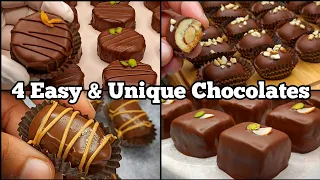 4 Best Homemade Chocolate Treats | Super Delicious Chocolate Desserts Recipes | Guilt-Free