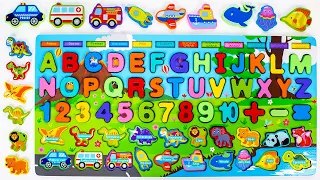 Развивающая Игрушка для Малышей - Учим Английские Слова, Буквы и Цифры!
