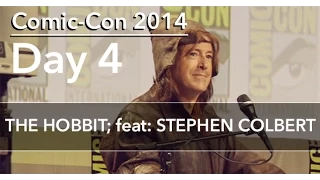 Comic-Con 2014: THE HOBBIT: THE BATTLE OF THE FIVE ARMIES Panel; feat: STEPHEN COLBERT