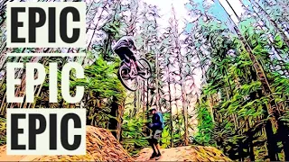 Epic PNW Road trip Duthie Hill MTB park.  How to become a better rider? No better place to progress.