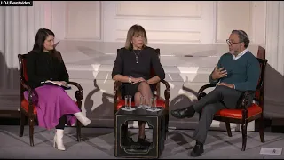 Panel Discussion: Rabbi Menachem Creditor (UJA), Sheila Katz (NCJW), and Deborah Rosenbloom (JWI)