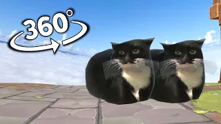 Maxwell The Cat but it's 360 degree video #4