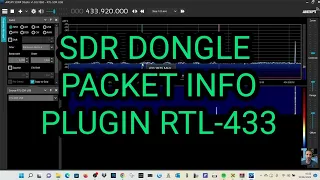 SDR SHARP -Install RTL-433 ISM Packet Decoder Plugin
