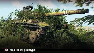 AMX 30 1er prototype помогает Маусу тащить | Тихий берег – Медаль Пула