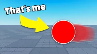 Becoming a Blade Ball to TROLL players.. (Roblox)