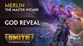 SMITE - God Reveal - Merlin, the Master Wizard