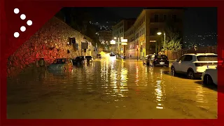 Forte ondata di maltempo sulla Liguria: allagamenti a Camogli