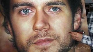 DRAWING HENRY CAVILL / SUPERMAN