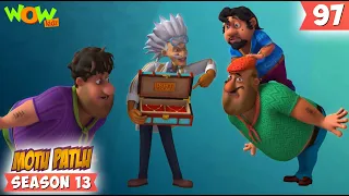 Dosti Locket | S13 | 97 | Motu Patlu New | Cartoons For Kids | #spot