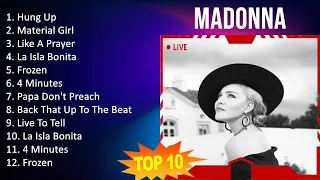 Madonna 2023 - 10 Maiores Sucessos - Hung Up, Material Girl, Like A Prayer, La Isla Bonita