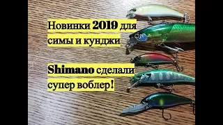 Новинки 2019 года для симы и кунджи. Shimano сделали супер воблер!