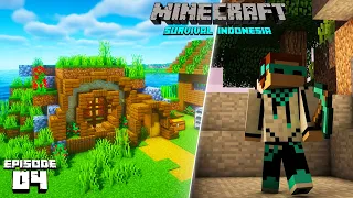 Membuat Tempat Mining Untuk Menambang!! - Minecraft Survival Indonesia (Eps.4)