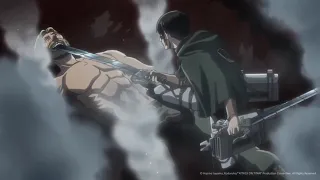 ЛЕВИ ПОТИВ ЗВЕРОПОДОБНОГО ¦ Levi vs Beast Titan ¦ Attack on Titan Season 3