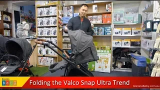Folding the Valco Snap Ultra Trend Stroller