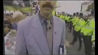 Borat Fox Hunt Protest