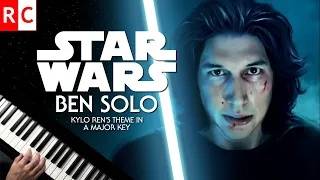 Ben Solo Light Side Theme (Piano) Star Wars (Kylo Ren theme in a major key)