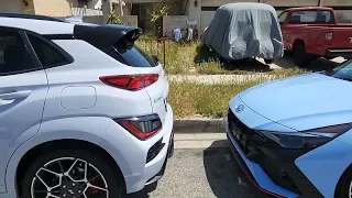 2022 Kona N vs 2022 Elantra N